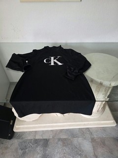CK Sweatshirtkleid langer Hoodie /Sweatshirt Longshirt Gr. xxl (44/46)