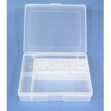 Janome Sewing Machine Presser Foot Storage Box Blue 