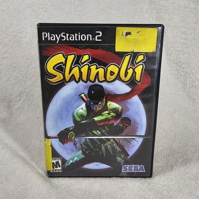 Shinobi (PlayStation PS2) Complete CIB SEGA 1 Player Rated Mature Ninja Game