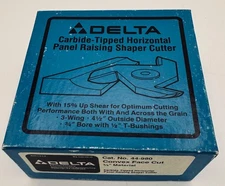 Delta 44-980 Shaper cutter 3 wing Carbide  15% up shear Optimum cutting
