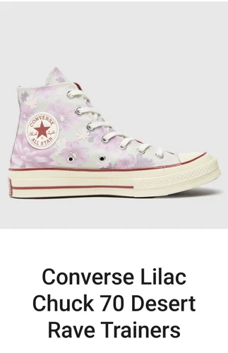 Converse Chuck 70 Desert Rave Lilac taglia 6