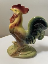 MCM 1950's Royal Windsor Bright Colors Rooster Figurine