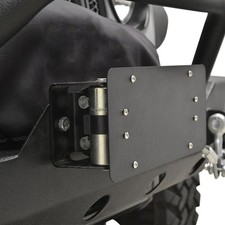 License Plate Mount Bracket for Winch Roller Fairlead