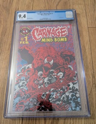 Carnage Mind Bomb #1 Red Foil CGC 9.4