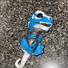 Woowee Fingerlings Dinosaur T-Rex Interactive Baby Toy Light Sound Works