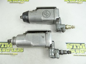 PAIR OF PNEUMATIC BUTTERFLY AIR WRENCHES 3/8" DRIVE