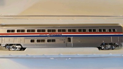 N Scale Con-Cor 01-004602 SuperLiner Coach Amtrak Phase III