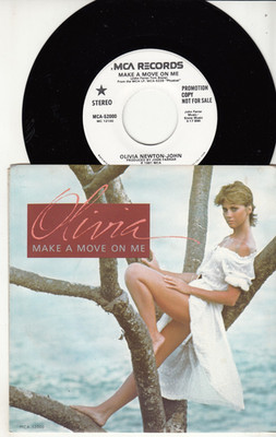 OLIVIA NEWTON-JOHN - MAKE A MOVE ON ME - MINT PROMO 45 WPS - NEW