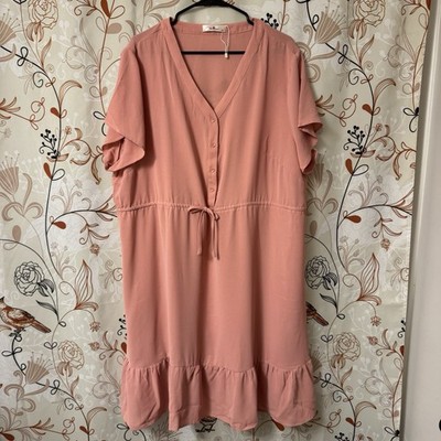 cinched waist flowy dress Gianna Tube Long Maxi Dress – OverStacked main image 1