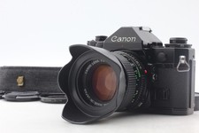  MINT Canon A-1 Black 35mm SLR Film Camera NFD New FD 50mm F1.4 Lens From JAPAN