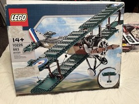 Lego 10226 Sopwith Camel 100% Complete with Box and Both Instructions Books