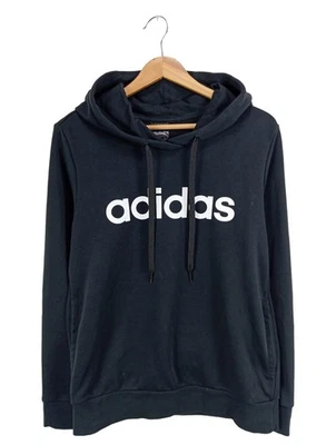ADIDAS Sweat à capuche Dames Sweat T EU 38 noir style décontracté - Photo 1/4