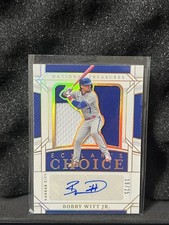 2022 Panini National Treasures Bobby Witt Jr. Holo Gold /25 Rookie