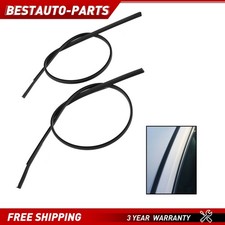2pcs For Toyota Corolla 2009 2010-2013 Black Roof Trim Molding Kit