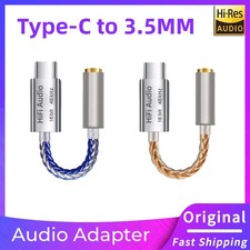 TypeC To 0.14 in AUX Adapter Earphone HiFi USB C DAC Headphone Amplifier