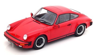 KK Scale 1/18 PORSCHE 911 SC COUPE RED 1983 Diecast Model