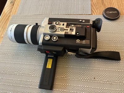 Canon Auto Zoom 1014 Electronic Super8 8mm Movie Camera with 7