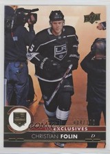 2017-18 Upper Deck Exclusives 4/100 Christian Folin #337 5vt