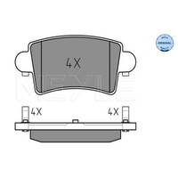 Meyle BremsbeläGe Hinten FüR Opel Movano Pritsche/Fahrgestell Nissan