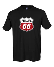 Phillips 66 Gasoline Oil Main Logo shirt 6 Sizes S-5XL! Fast Ship!