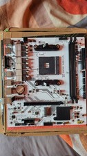 *BROKEN, FOR PARTS* MACHINIST B450 Motherboard AM4 DDR4 NVME M.2