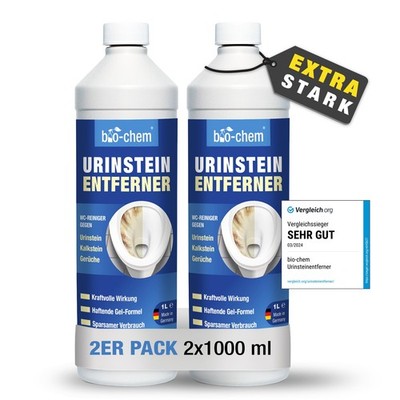 Urinsteinentferner EXTRA STARK 2x 1000 ML Extrem kraftvoller &