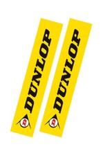 Factory Effex Dunlop Universal Fork Swingarm Stickers Yellow 02-7065