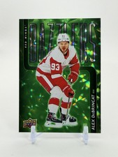 2025-26 Upper Deck #DZ-85 Alex DeBrincat NHL Detroit Red Wings Dazzlers Green