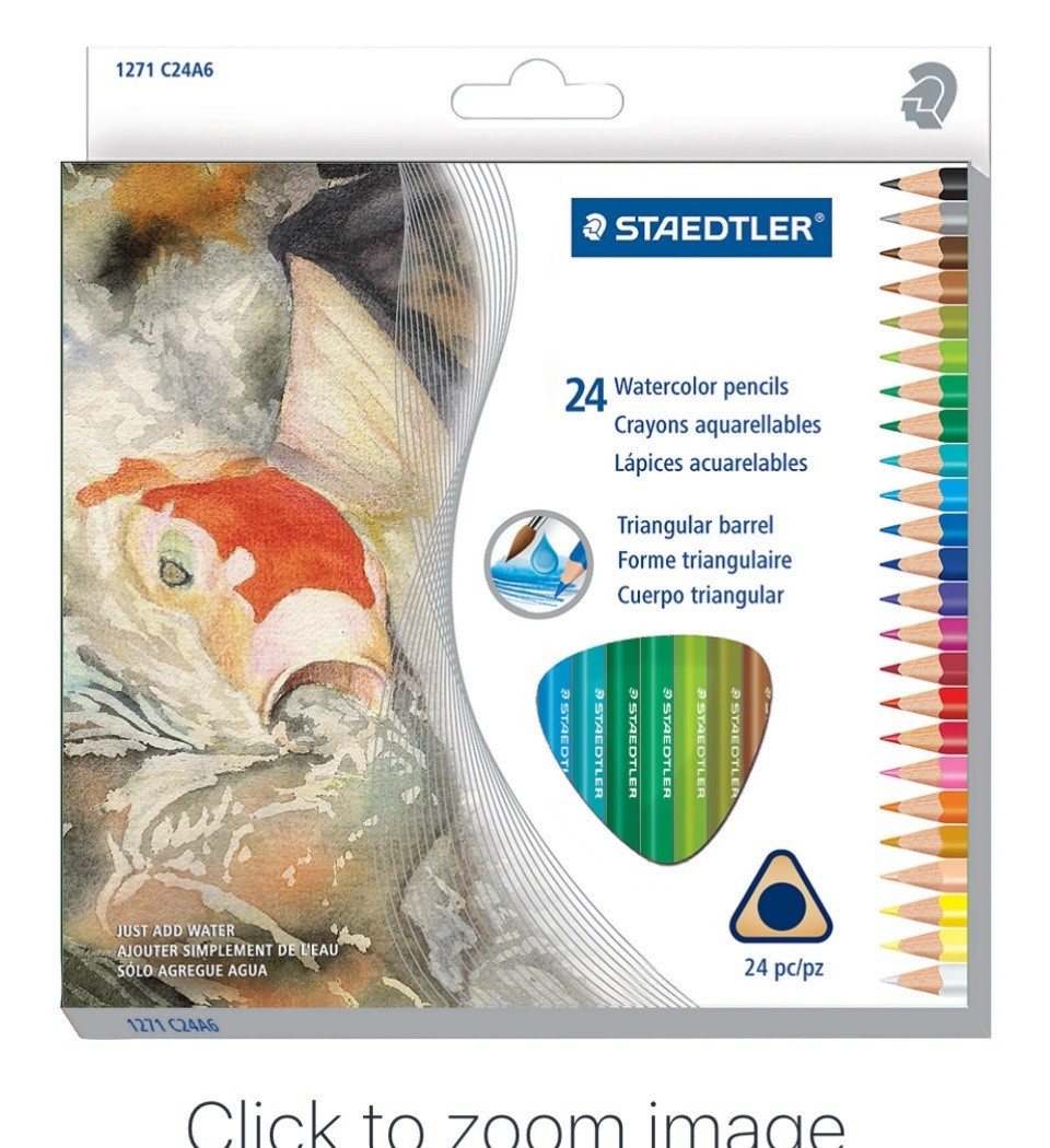 STAEDTLER Watercolour Pencils (set Of 24)