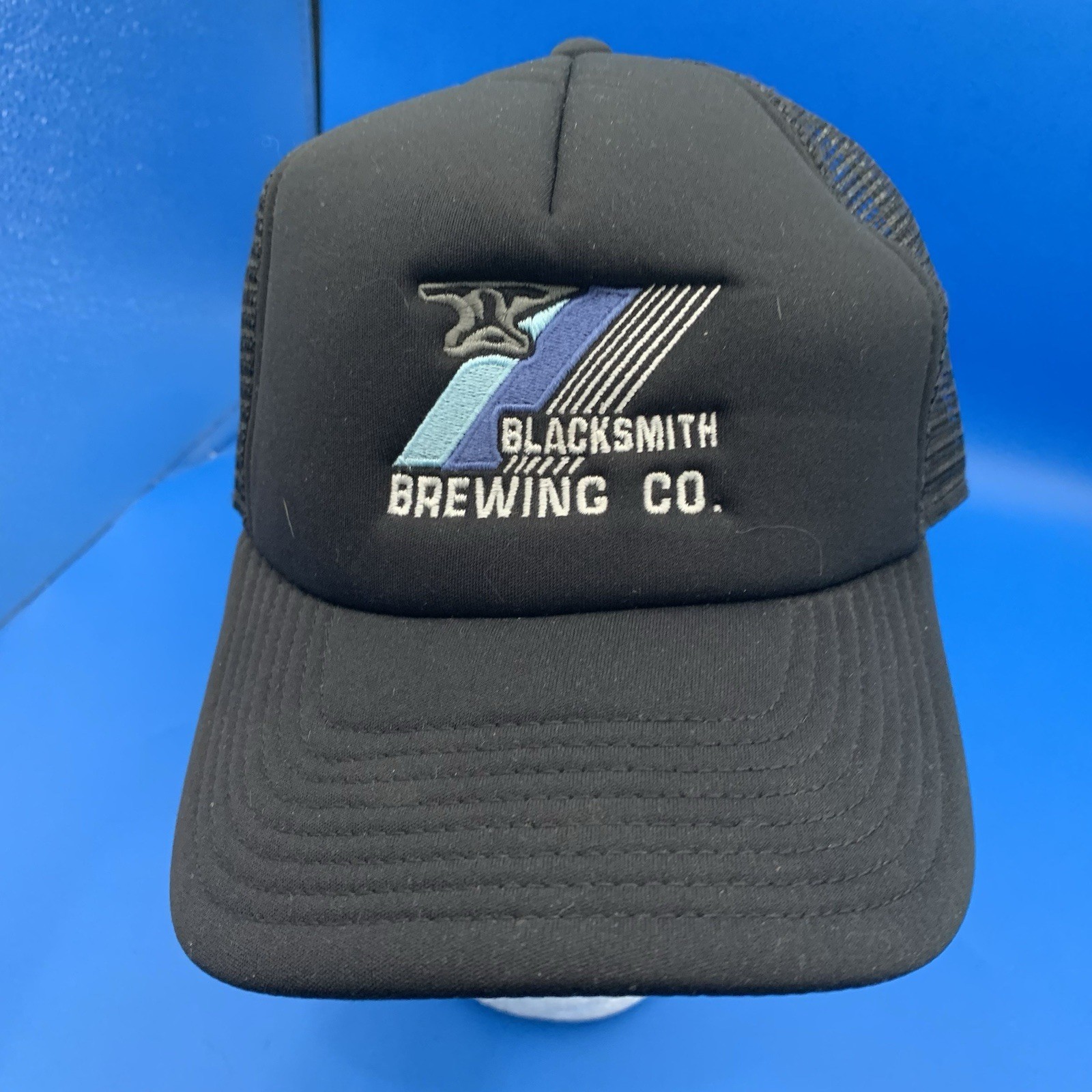 Blacksmith Brewing Adjustable Mesh Snapback faded… - image 6
