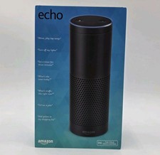 Brand New Sealed Box Amazon Echo 1st First Generation Smart Assistant - Black