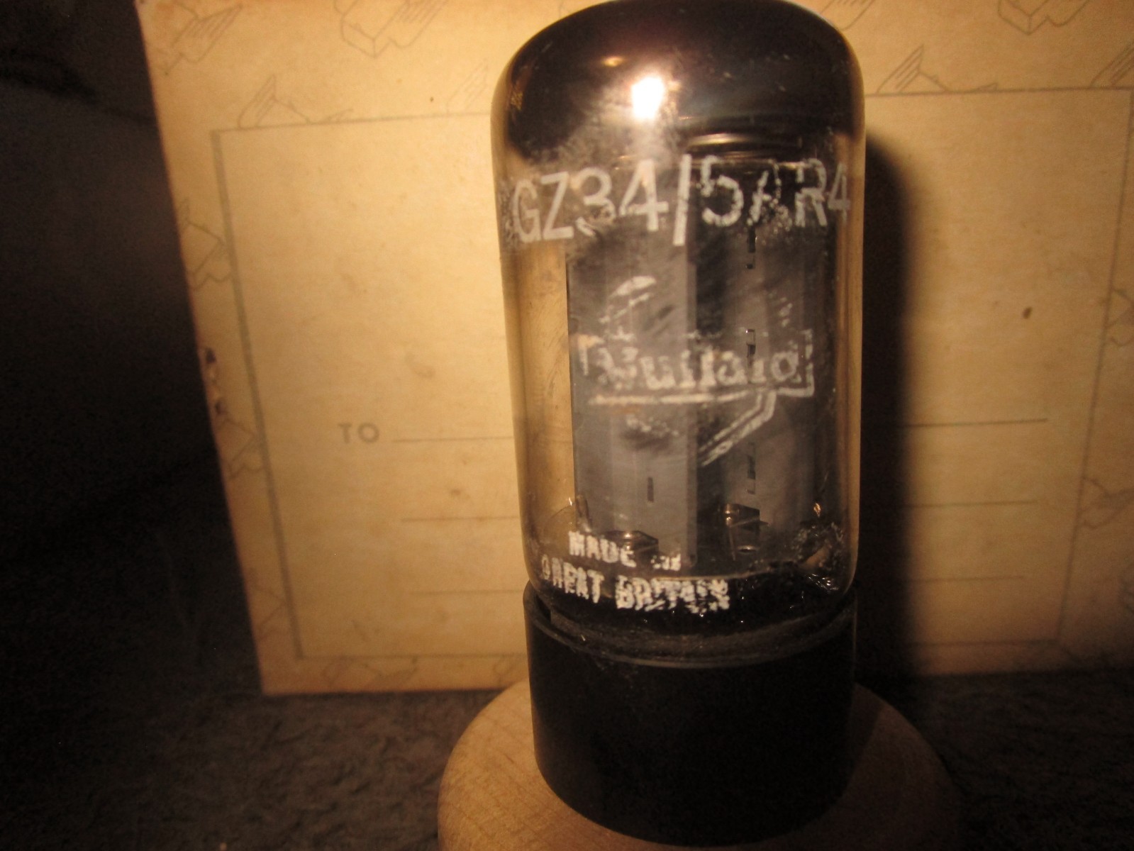 (1) NOS 100% Tested Mullard OO Getter 5AR4/GZ34 Audio Guitar Tube | eBay