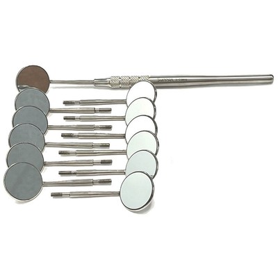 SUPPRA #5 Metal Mirror Head, Cone Socket Front-Surface, 12/Box