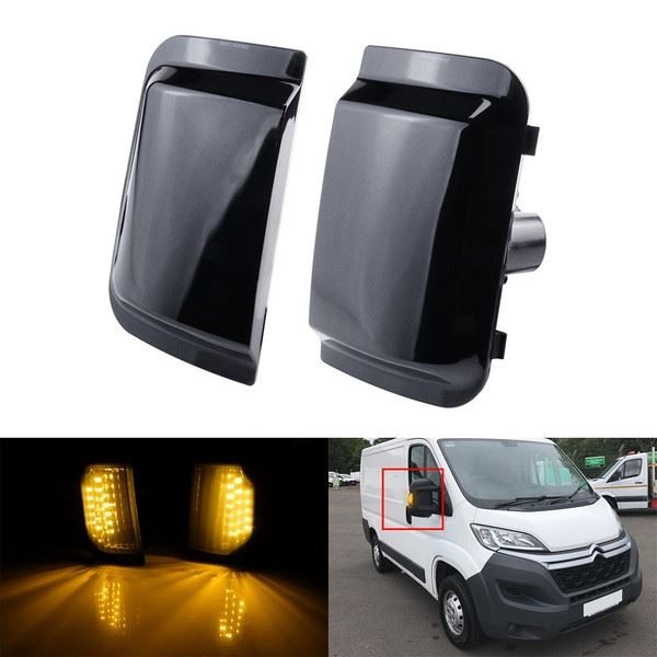 Amber LED Seitenblinker FüR Fiat Peugeot Citroen Jumper 16-Up-image