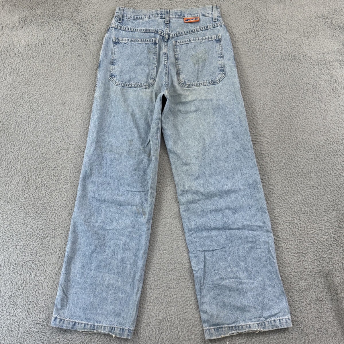 Vintage Jnco Girlie Stuff Jeans Women 9 Blue Baggy Wide Leg 90s