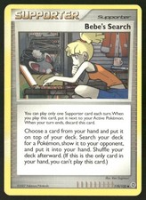Bebe's Search 119/132 Uncommon Secret Wonders Pokemon Damaged