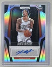 Jalen Bridges 2024 Panini Prizm Black #RS-BRI Silver Rookie Signatures RC Auto