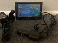 Garmin Nuvi 55 Touchscreen GPS Maps Navigator System W/Cord Black Tested & Ready