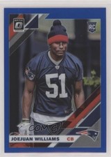 2019 Panini Donruss Optic Rookies Blue Prizm 107/150 Joejuan Williams #121 0q3