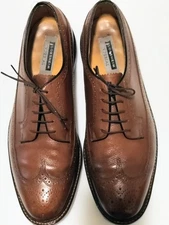 Florsheim Imperial Kenmoor Wingtip Cognac Pebble Grain 17109-03 Men’s Sz 12 D