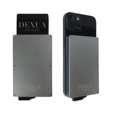 Magnetic Metal Wallet 6-Card Capacity Compatible with MagSafe - RFID Blocking