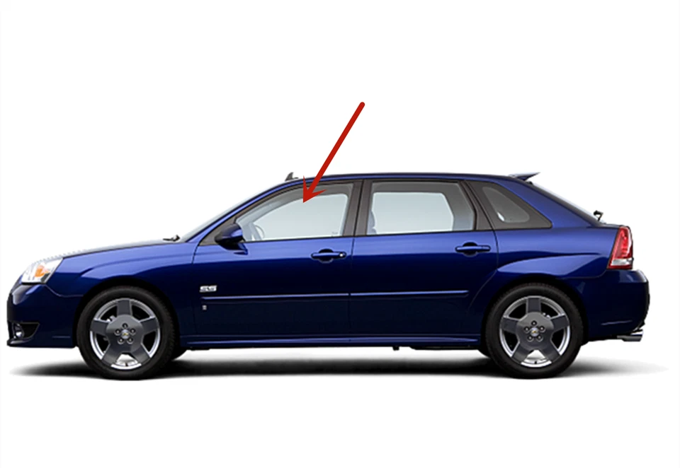 Fit 04-07 Chevrolet Malibu 08 Malibu Classic Driver Left Front Door Window Glass - Imagem 3 de 4