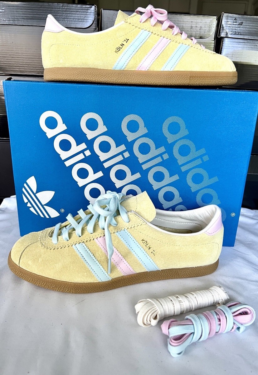 Originals Koln 24 Size 8 Mens Shoes Almost Yellow Pink Blue