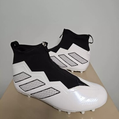 NEW ADIDAS Men s Sz. 13 Nasty Fly White/Black Lineman Football Cleats HP8819