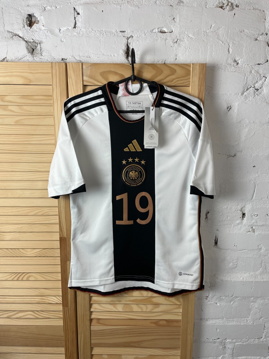 SANE #19 GERMANY TEAM JERSEY HOME FOOTBALL SOCCER SHIRT 22
