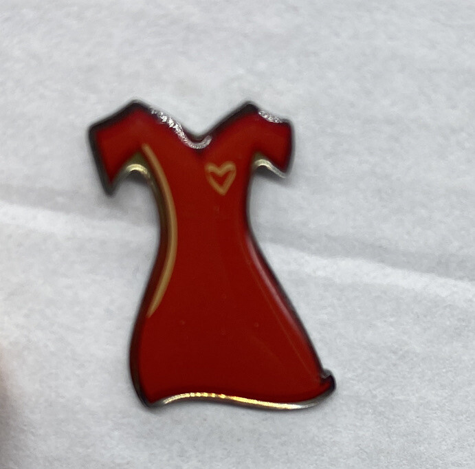 2) American Heart Association Red Dress Awareness Lapel Pins Go Red For  Women | eBay
