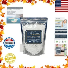 Baja Gold Mineral Sea Salt Natural Grain Crystals 8 oz. Bag