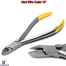 Orthodontic Braces Ligature Hard Wire Cutter TC 15° Pliers Medspo Dental Tools