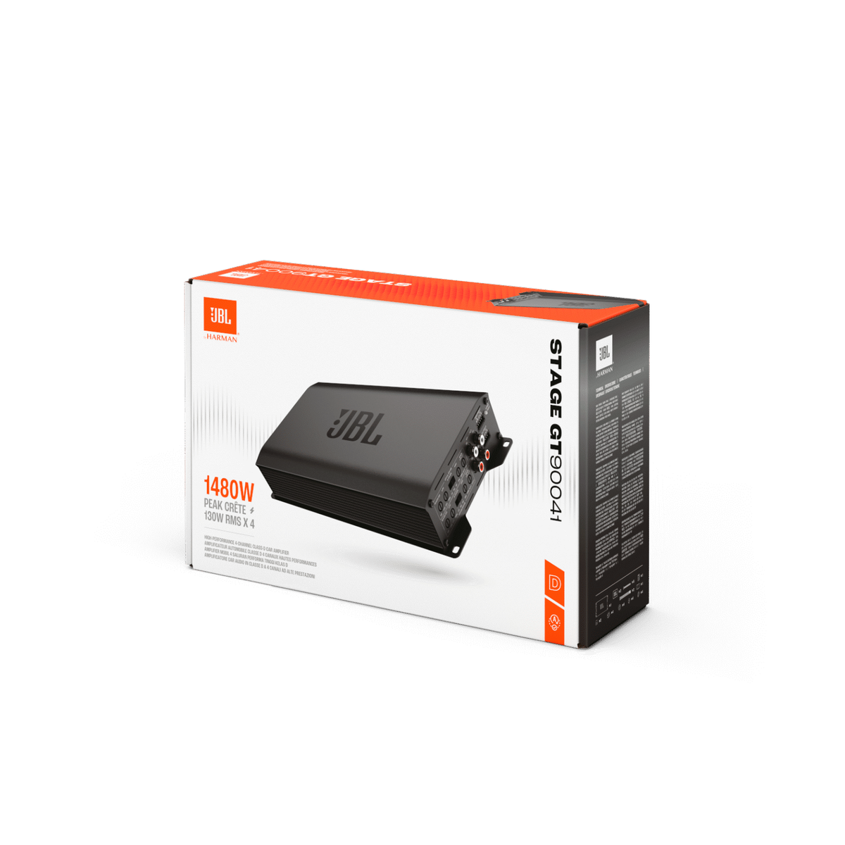 JBL STAGE GT90041 - 4-Channel Car Amplifier Speaker Bridgeable Amp