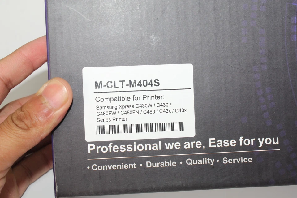 Tóner M-CLT-M404S para impresora magenta Samsung Xpress C480/C480FN/C430/C430W/C48x Foto 2 de 4